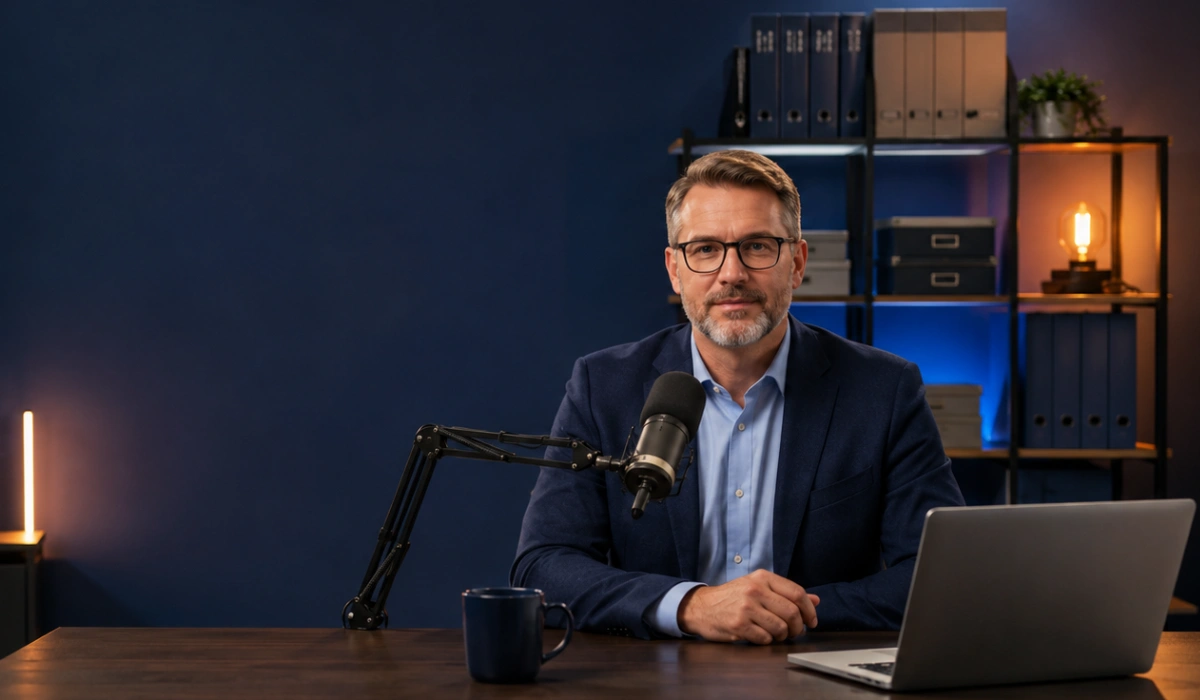 Professional webinar studio